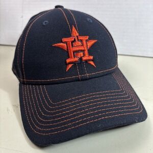 New Era Hat Houston Astros Mens OSFM Navy Blue 9FORTY MLB Baseball Cap